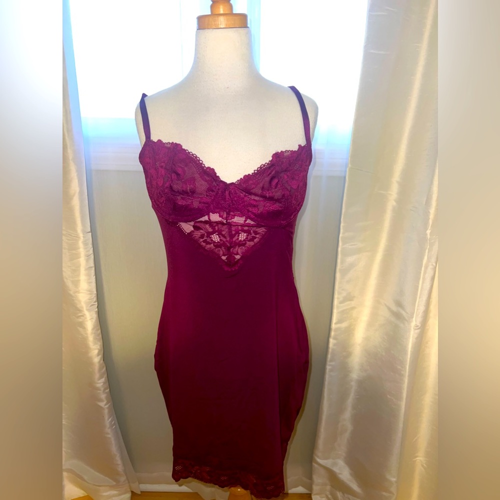 Victoria Secret slip dress. Size Medium. New with Tags! Burgundy